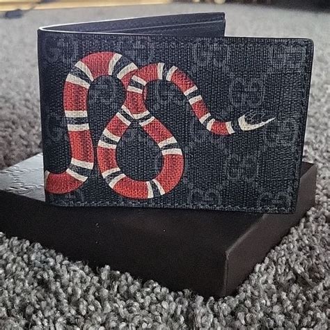 gucci belt with snake replica|authentic gucci snake wallet.